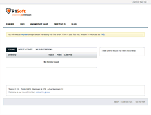 Tablet Screenshot of forum.r1soft.com